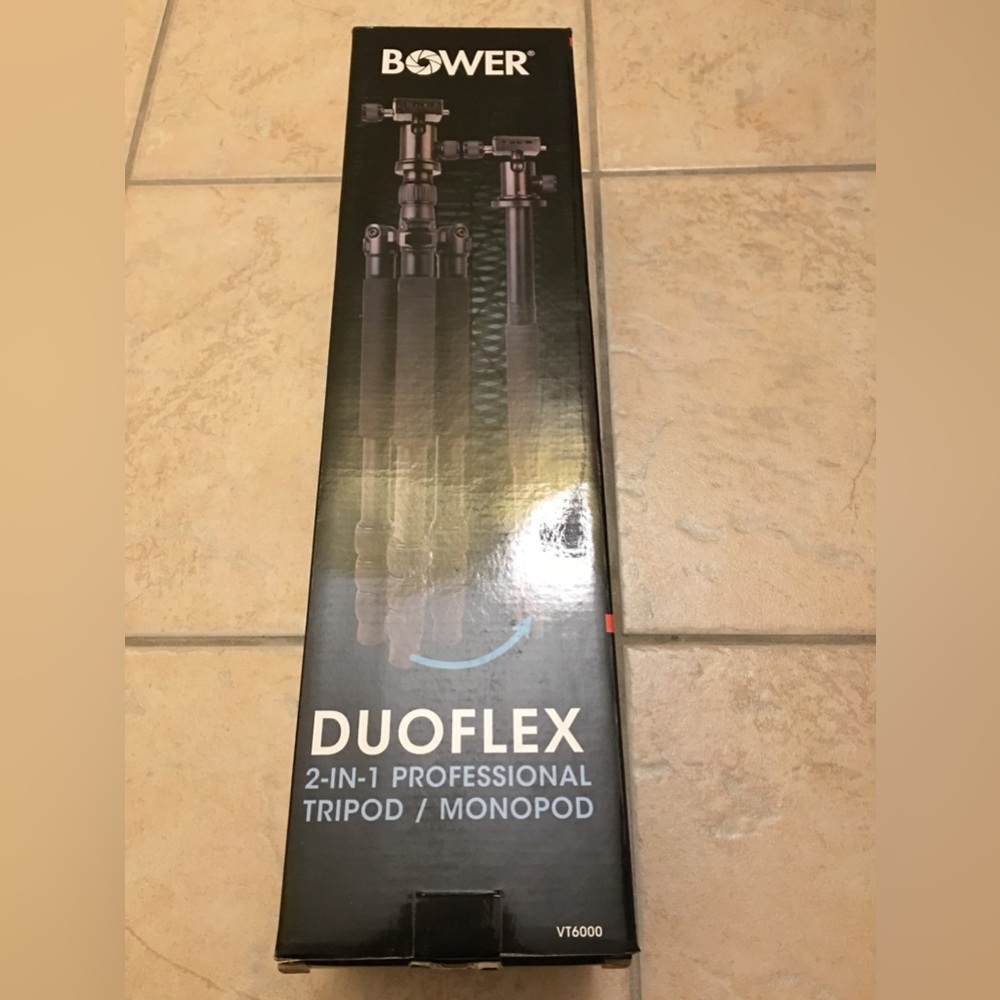 Bower duoflex 2 in 1 SLR camera tripod & monopod professional